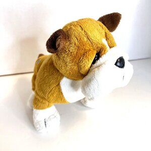 GANZ WEBKINZ Tan Bulldog Plush Stuffed Animal Toy‎ 7 inch Brown White